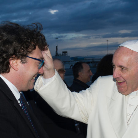 FOTO con PAPA FRANCESCO (Benedizione)